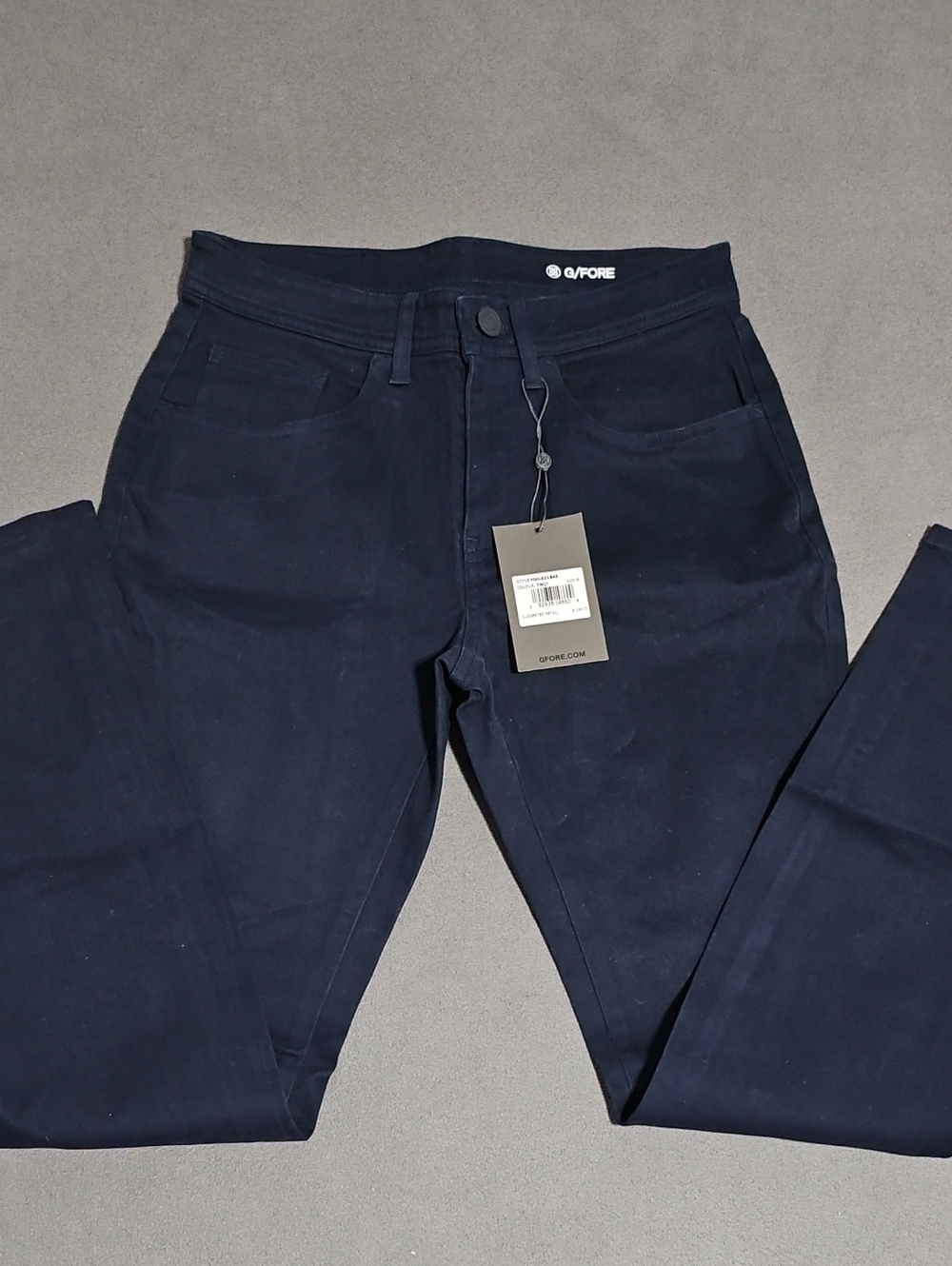G/FORE Navy Slim Stretch Pants
